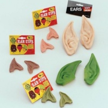 Fiesta de Halloween Fairy Cosplay Elf Orejas falsas Accesorios Avatar Luminoso Elfo Orejas