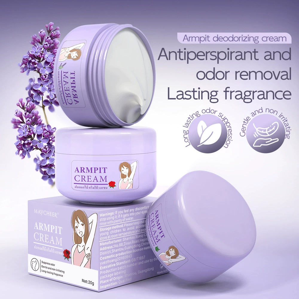 MAYCHEER Ароматный крем антиперспирант твердый подмышечный бальзам ARMPIT CREAM освежающий и долговечный аромат трансграничный