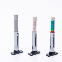 国境を越えた人気の工場直販カラープラスチックタイヤトレッド定規、タイヤトレッド深さ測定、タイヤトレッド深さ定規、深さ測定