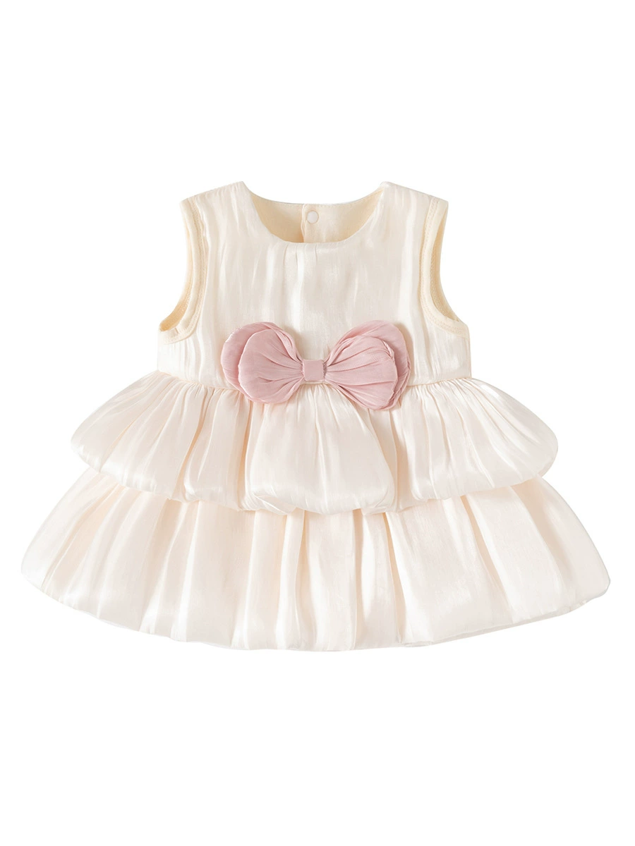 Summer children's soft thin sleevless dress sleevless