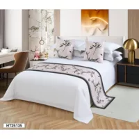 B & B постельное белье постельное белье отель постельное белье крышка баннер простота полотенце жаккардовый хлопок конопля