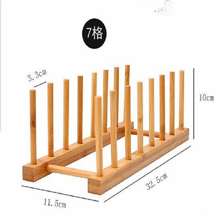 Фабричная оптовая bamboo сушилка подставка для миски полка для кухни деревянная разделочная доска миска тарелка тарелка тарелка чай торт подставка