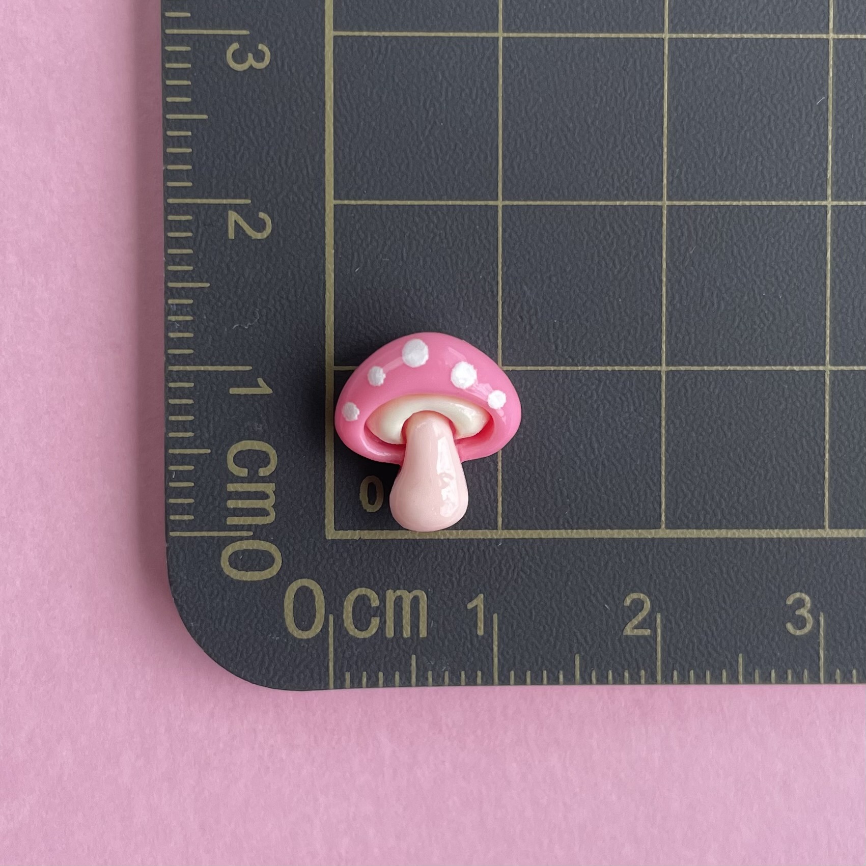 Pequeño árbol seta abeja flor casa mini tamaño pequeño brillante accesorios de resina crema pegamento circunferencia uñas adorno joyería