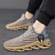 Mesh breathable sports shoes, men's flying woven trendy shoes, men's summer 2024 new men's shoes, casual dad shoes, students