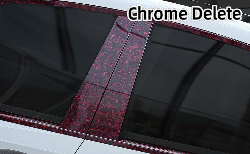 Car Door Sill Strip Anti-Step Pedal Decorative Strip Pet Forged Carbon Fiber Pattern Black Bumper Door Color Changing Film