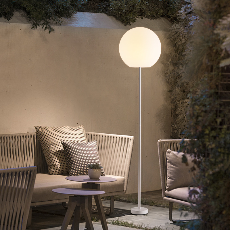lámpara de piso exterior impermeable lámpara de luna lámpara de atmósfera lámpara de jardín lámpara de jardín lámpara de césped