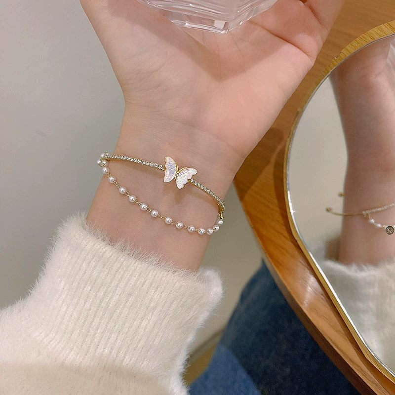 Bracelet, copper jewelry Korean light-luxury style, delicate adjustable design