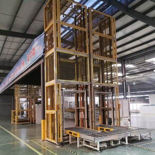 Customized Reciprocating Elevator Pallet Continuity Conveying Freight Elevator Roller Type Conveying Equipment Reciprocating Elev