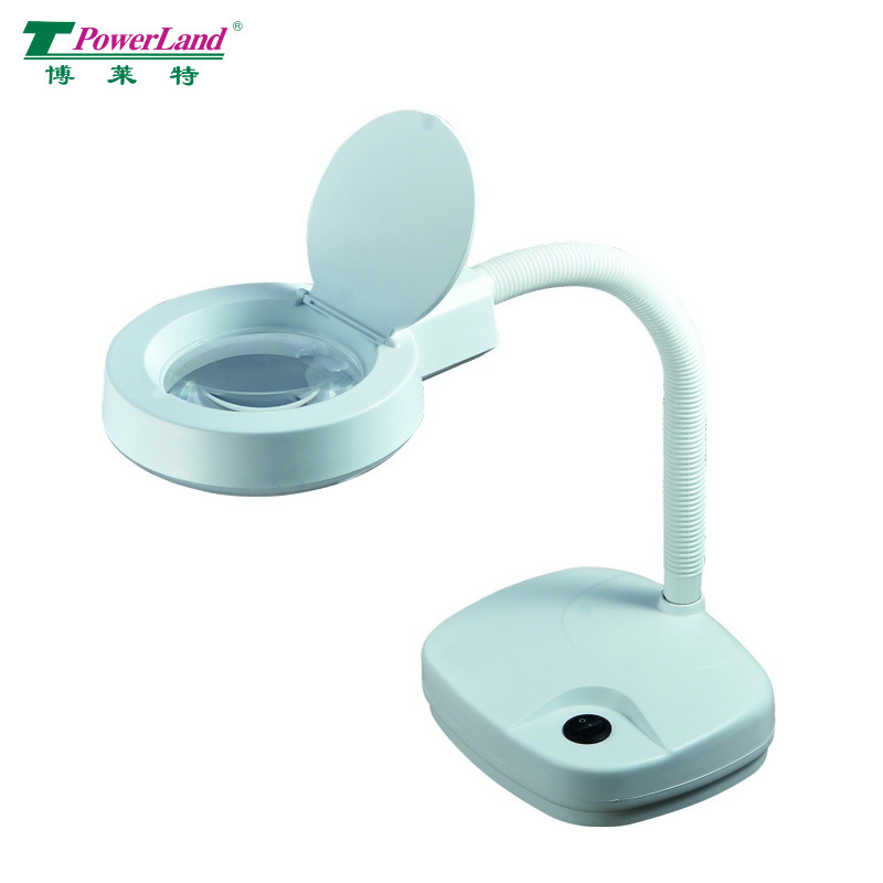 厂家直销90mm 8611L LED冷光放大镜灯 阅读、工业用途