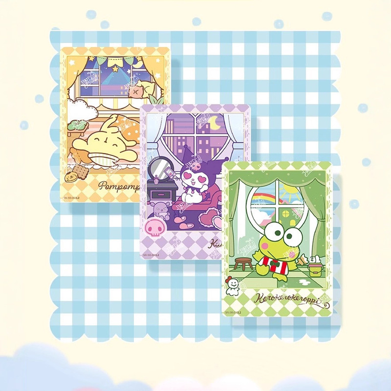 卡游一整盒正版hellokitty 酷库洛米趣影2元包卡牌盲盒三丽鸥卡片|undefined