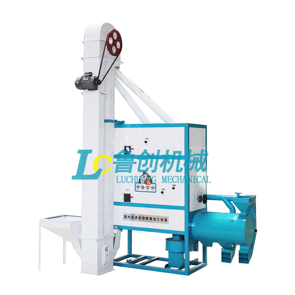 2022款玉米制糁机 平凉苞谷榛子加工设备 两道脱皮苞米打糁效果好