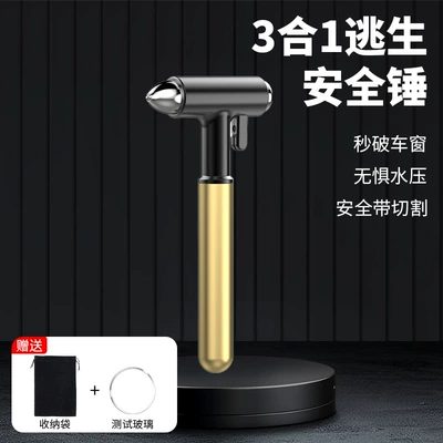Qəza çəkici is small and suitable for female - k520-black-gold-steel