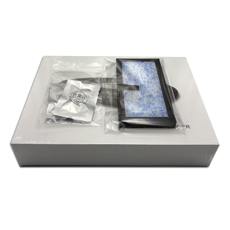 Qìchē – Hava təmizləyiciləri Odor Formaldehyde Negative Ion - black-standard-1-filter-2-aroma-sticks