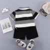 Summer children's thin set for boys, sports polo for leisure