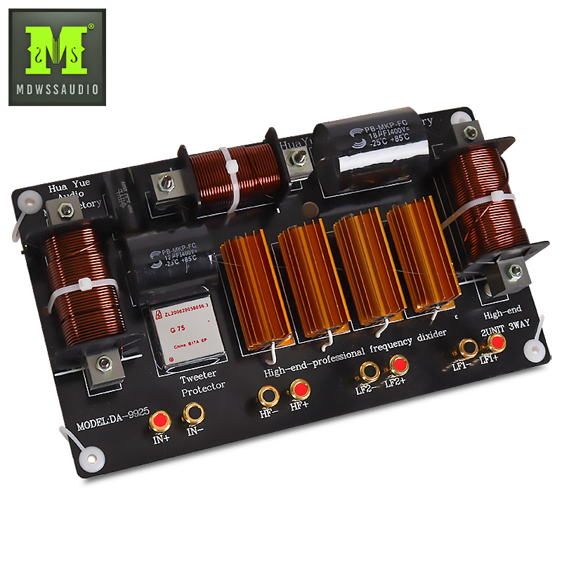 Alto-bajo rendimiento de dos frecuencias etapa KTV altavoz profesional de alta potencia de un solo y doble divisor de frecuencia de audio de la familia