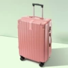 Fashionable, golden, simple, pink gold