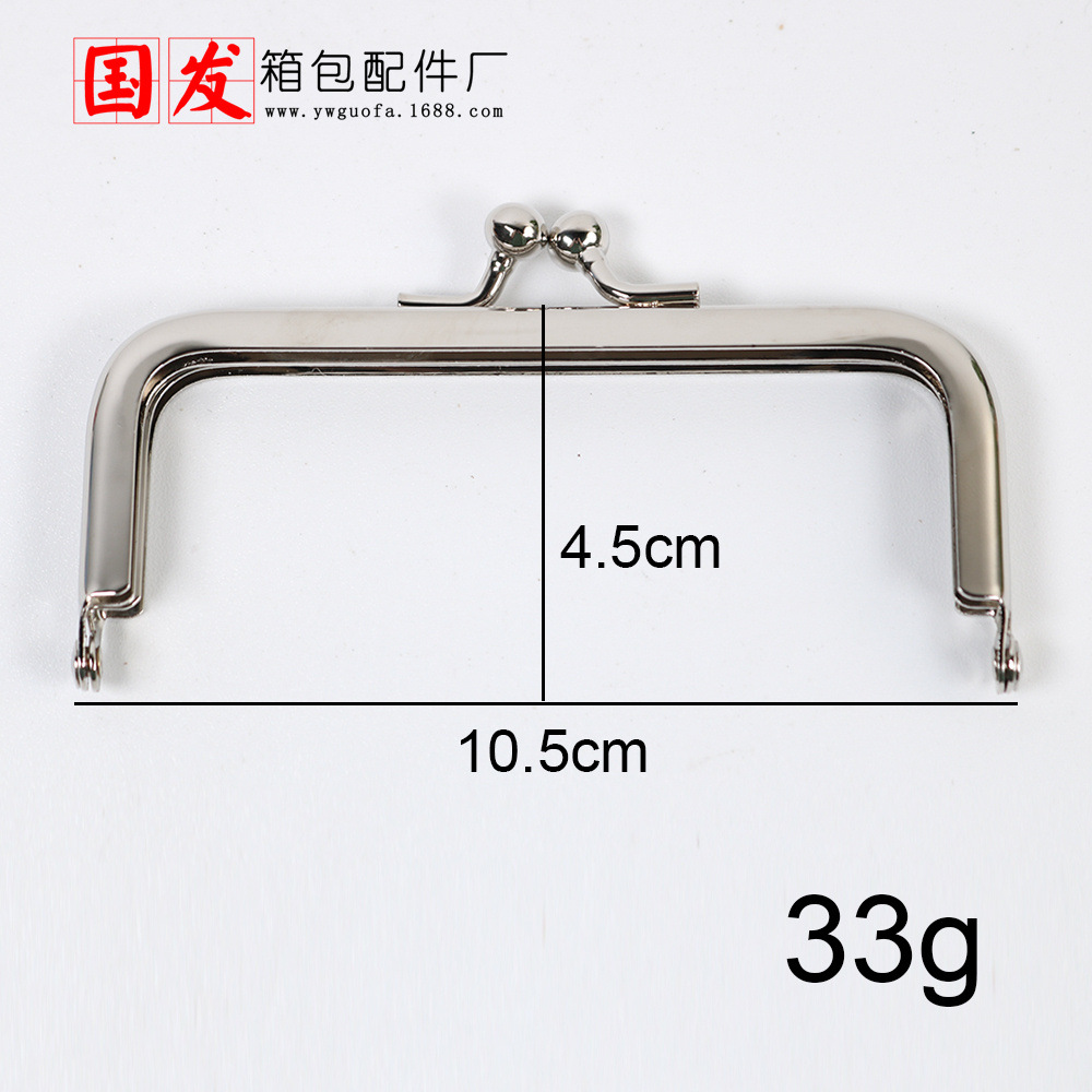 No orejas: 10.5CM cuadrado sin agujeros bu坑 máquina de pulido oro plateado