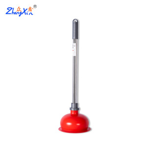Zhongxin 90016 toilet dredge leather plunger sewer leather suction household leather plunger plug plug