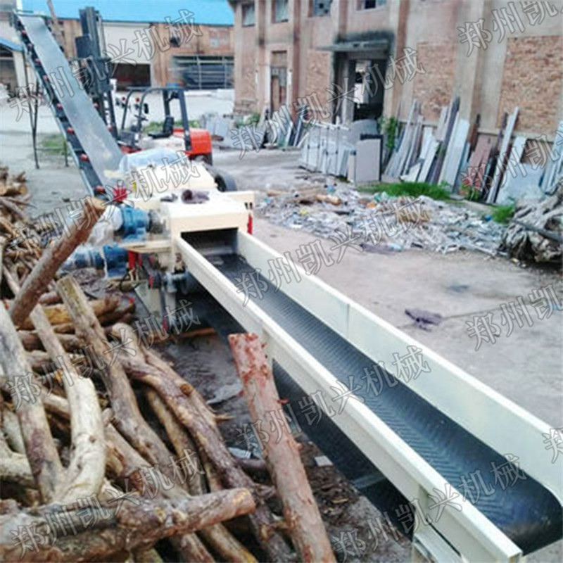 现货免地基鼓式削片机216多少钱 自动进料竹子切片机厂家供应