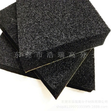 黑色发泡开孔EPDM片材卷材 高密度高弹隔水开孔EPDM加工