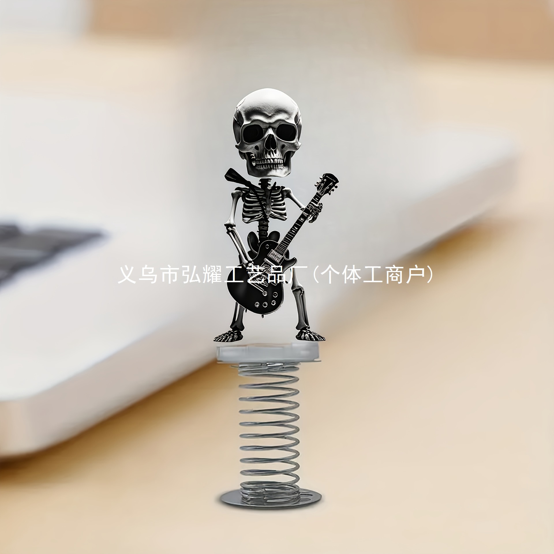 Colgante Amazon acrílico plano esqueleto oscilante primavera carro tablero de instrumentos decoración esqueleto oscilante mesa