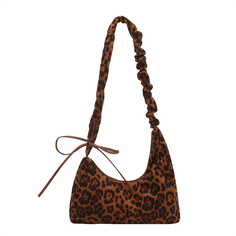 Bolso Tote con estampado de leopardo retro mujer 2024 otoño e invierno nuevo estilo de trabajo y viaje de gran capacidad Bolso de mensajero Bolso de hombro