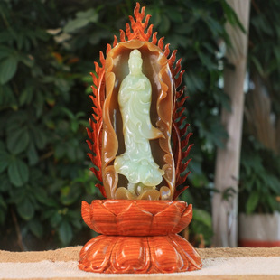 Jin Yu Tang Xinjiang Hetian Jade Hetian Qiemo Sugar Bai Ci State Deposit Thousands of World Buddha's Bilateral Ganlu Sprinkled Human Purdue