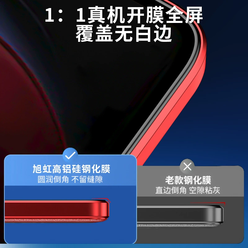 Совместимая стеклянная защитная пленка для мобильного телефона Vivo *S, Z10, x300