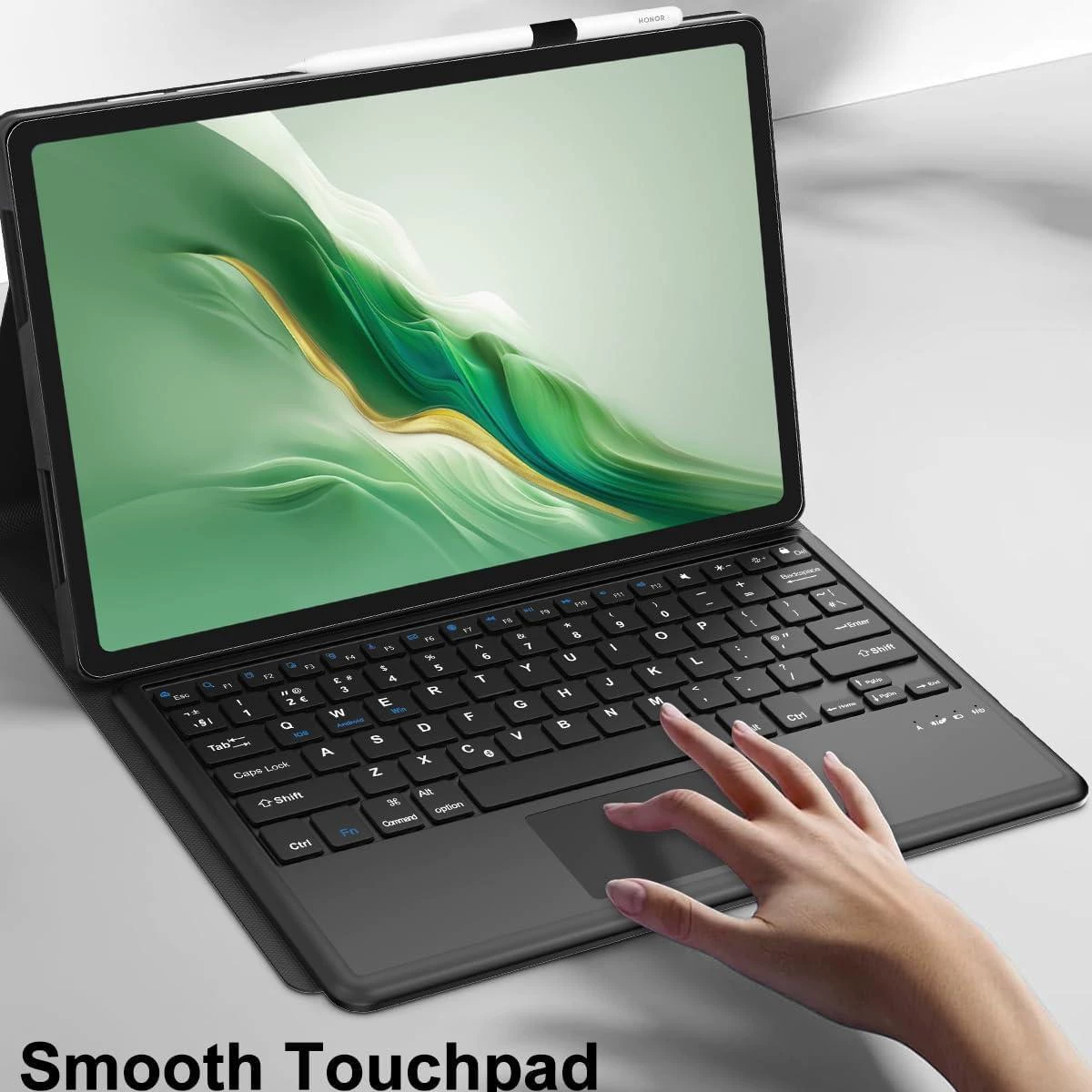 Чехол для планшета Huawei Honor Pad X9a с Bluetooth-клавиатурой, подсветкой клавиш, кожаный чехол-клавиатура MagicPad2