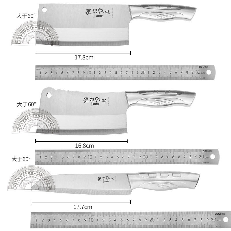 Cuchillo de acero completo conjunto de cocina cuchillo de cocina cuchillo de corte de acero inoxidable doméstico cuchillo de cocina afilado cuchillo de cocina al por mayor