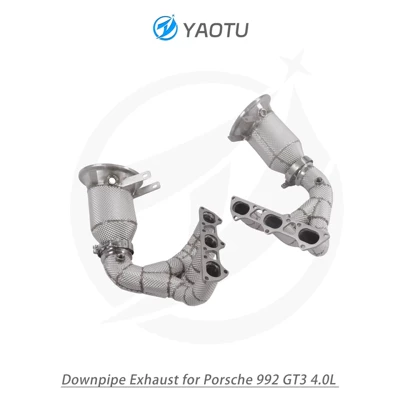 Exhaust pipe GT3 4.0L (without OPF)