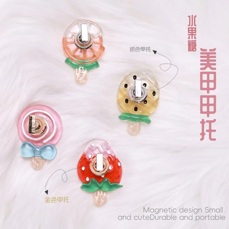 Base de práctica de manicure Fairy Fruit bicolor manicure manicure fijación de fresa manicure manicure