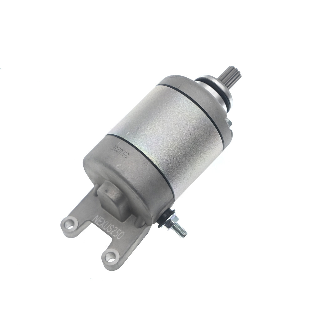 Motorcycle starter motor, for Piaggio NEXUS SR250, SR300, X7, and VESPA300