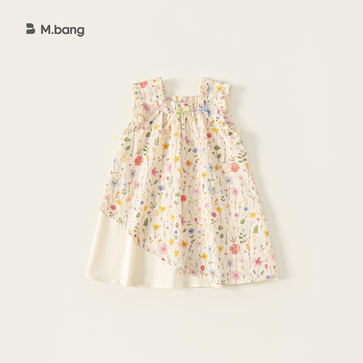 Youbao Children's Clothing Girls' Dress 2026 New Floral Dress for Girls Summer A-Line Toddler Dress