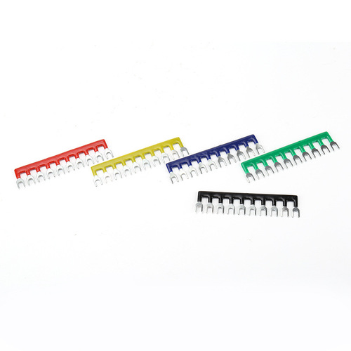 TB1510 terminal block side plug conductive bus shorting piece brass cold-pressed connecting piece connection strip