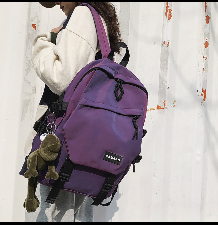 Schoolbag Female College Student Korean High School Harajuku Ulzzang Colorful Backpack Male Ins2020 New Backpack display picture 49