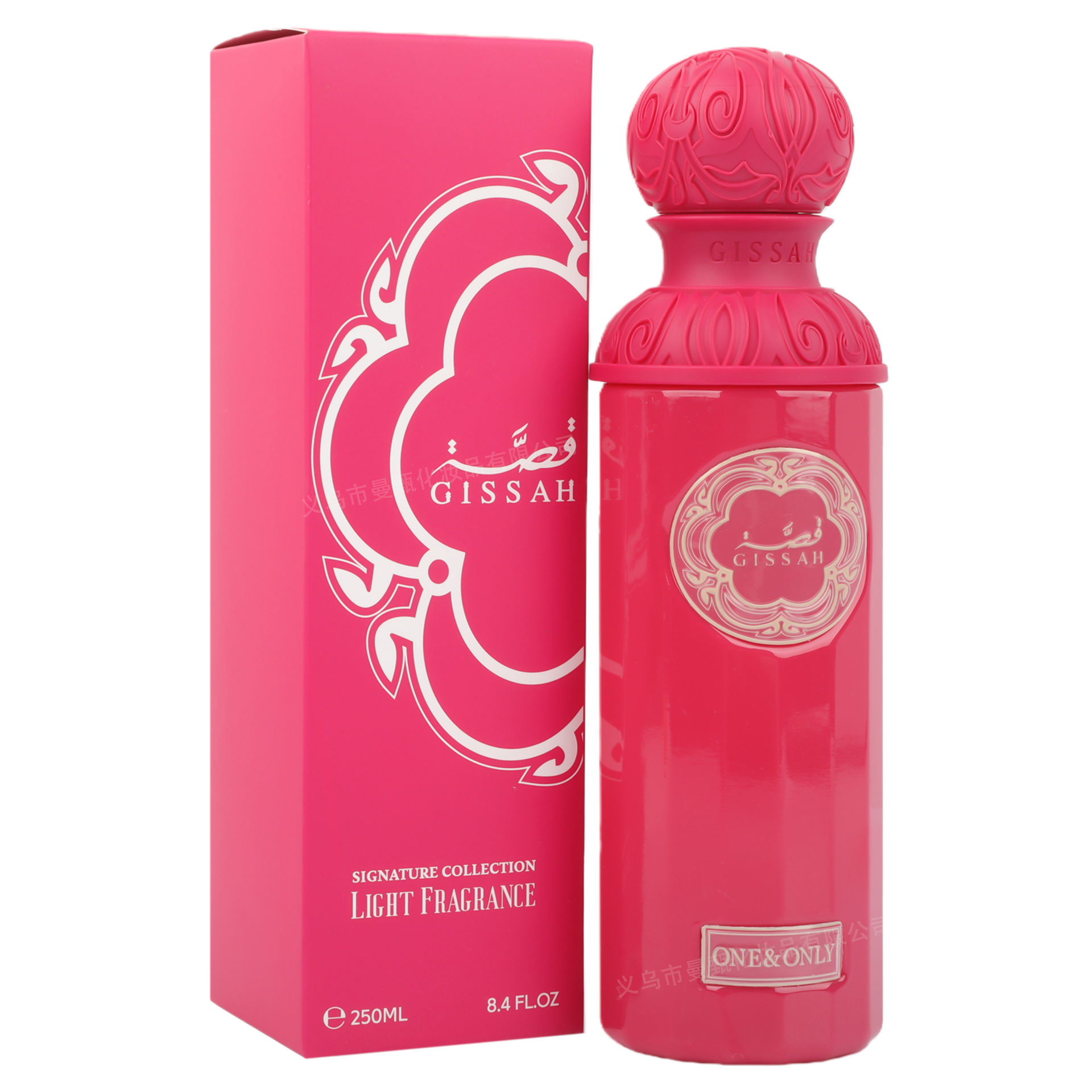 Perfume de comercio exterior transfronterizo 250ml de alta calidad en el Medio Oriente LALUNAY fragancia persistente fábrica de perfume árabe al por mayor
