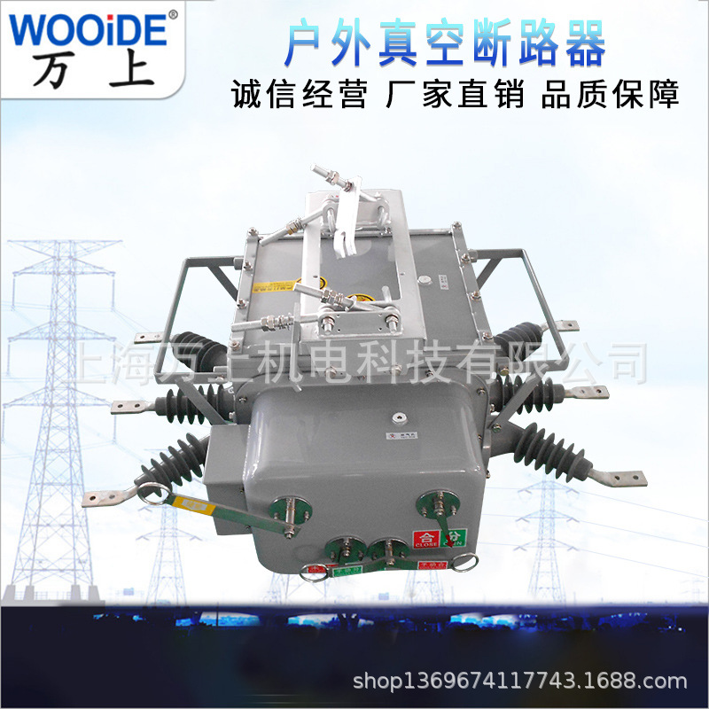 ZW20-12/630A高压真空断路器10KV手动柱上分界真空开关