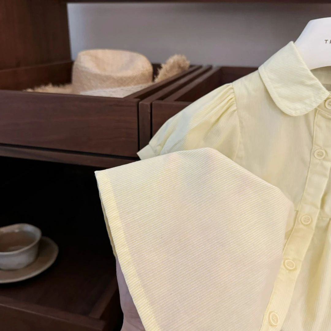 [Xianning Seven] ¡Estudiantes de arte de Man Gao! Ropa para niños coreanos, niña, pajarita dulce, solapa, falda de chaleco de estilo universitario