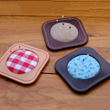 厂家销售皮革针线包家用针线活插针包十字绣插针器