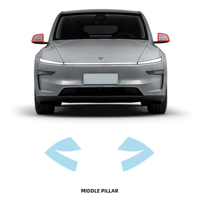 invisible car clothing film full Car paint protective film - rearview-mirror-tpu-transparent-protective-film-new-version-of-model-y-in-2025