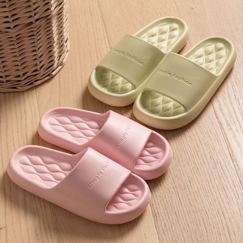 Thick sole indoor sandals for women, summer outdoor wear, 2025 new model, anti-slip bathroom sandals, Eva cool sandals for men