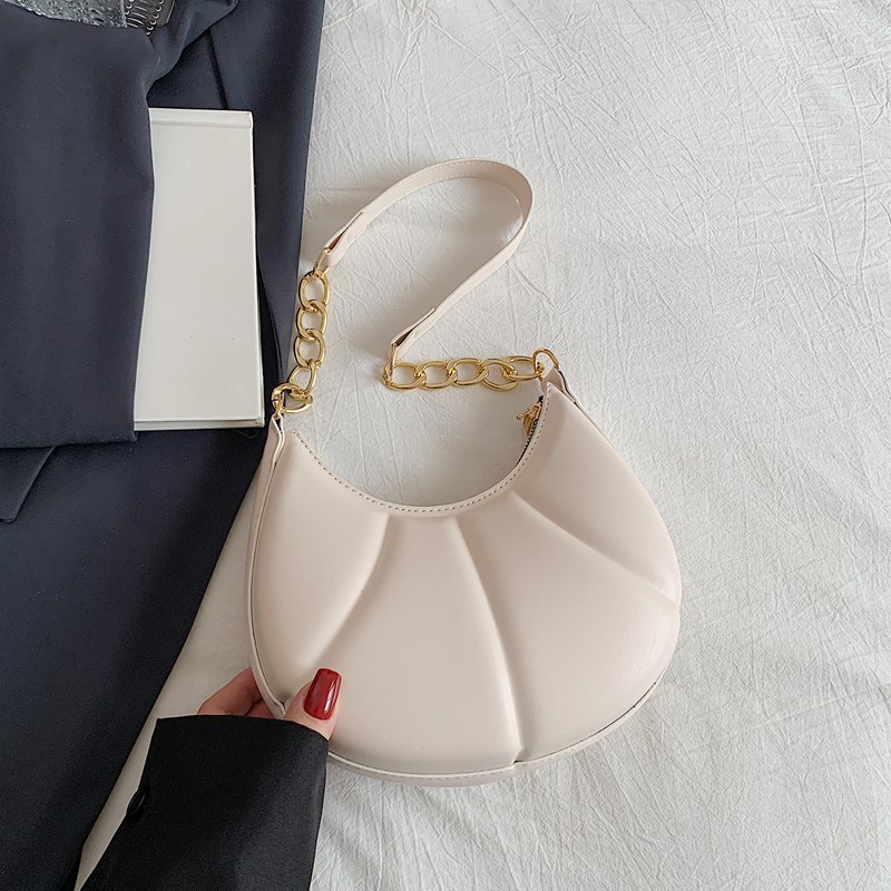 Bolsos tendencia femenina nuevo estilo 2025 primavera y verano todo-fósforo diseño de nicho textura popular de este año bolso pequeño de mensajero de axila
