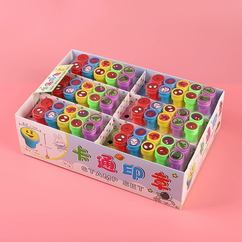 Трансграничная креативная детская печать мультфильм Человек-паук форма печать игрушка детский сад приз печать оптом