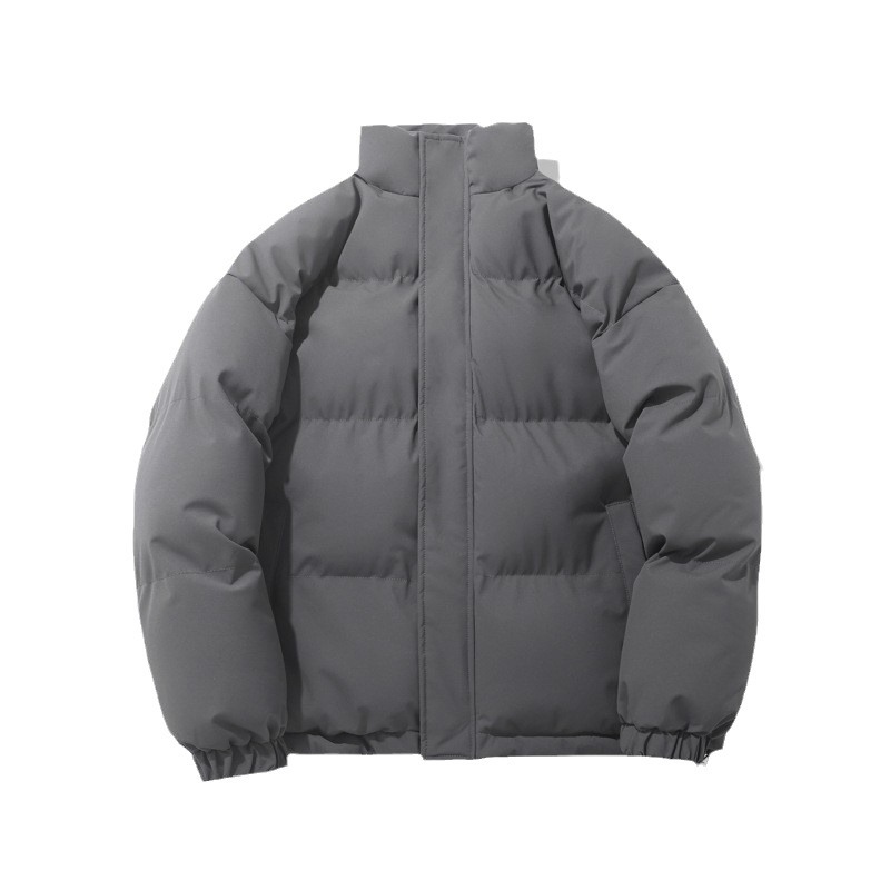 Giacca imbottita da uomo e da donna, ampia e con collo alto, giacca imbottita ispessita, giacca da uomo per coppie_voghion.com