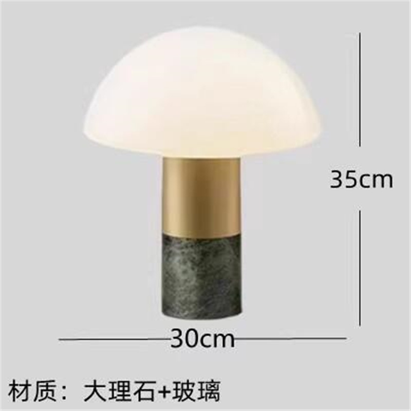 クリエイティブデザイン北欧シンプルで豪華な電気スタンド寝室ベッドヘッドランプ感リビング装飾ガラス|undefined