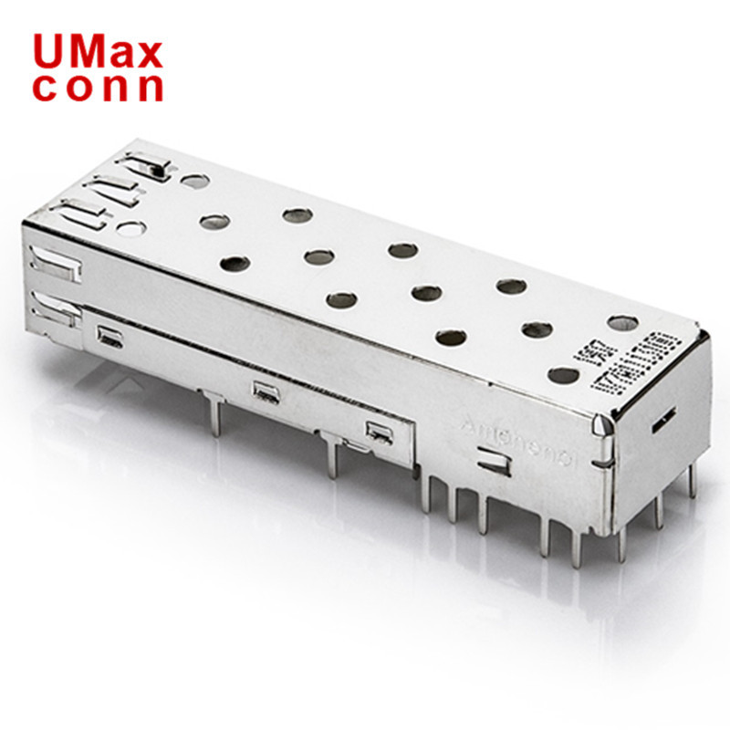 UMAXCONN/友贸 1X1光纤屏蔽罩 SFP CAGE SFP光纤笼子 U77A111笼子