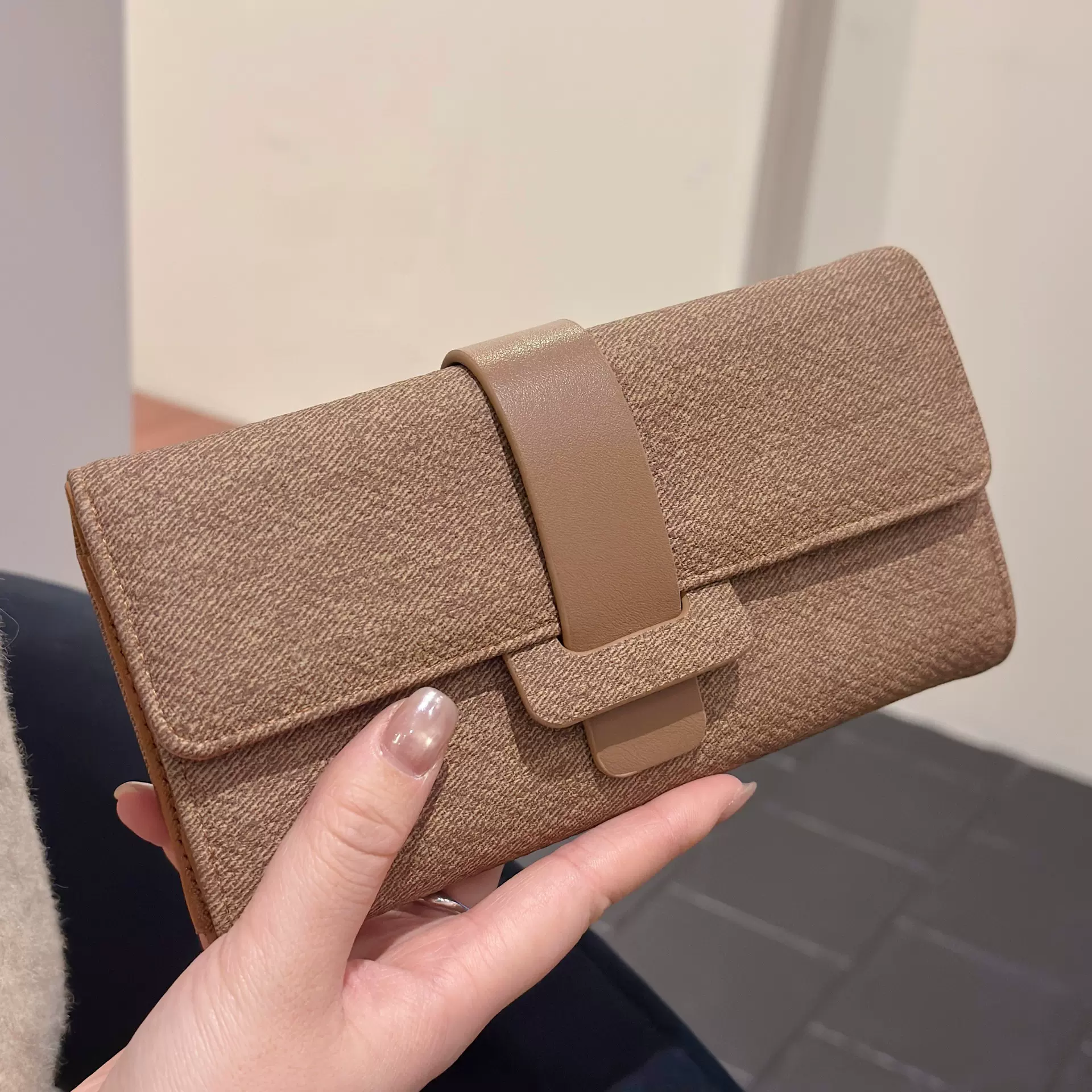 2025新款秋冬季高级感钱包时尚百搭手拿包包女式轻奢小众设计钱包