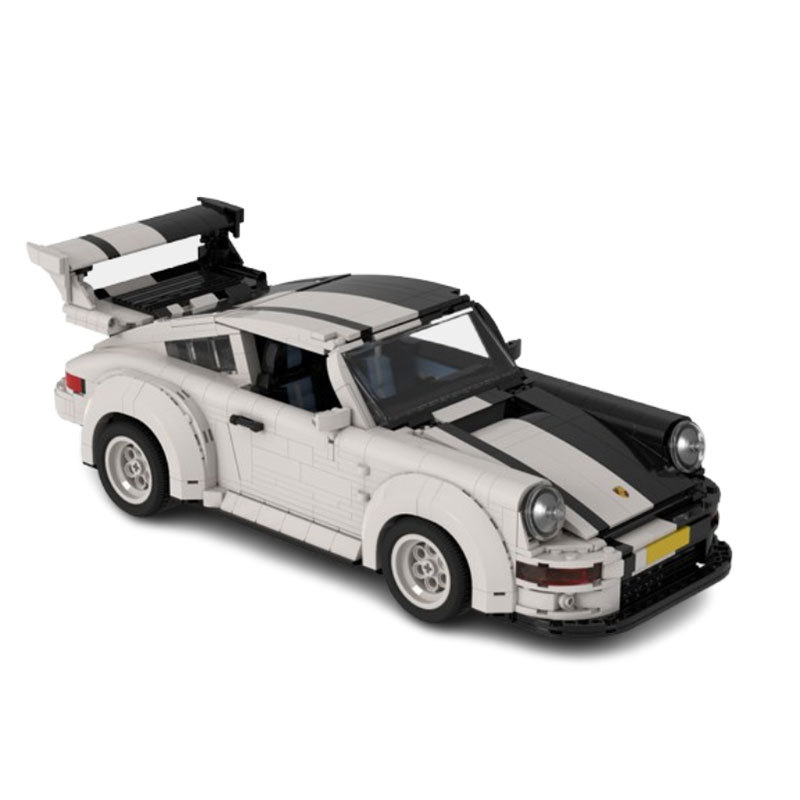 Racing Car Small Particle Building Block Set Diy Model Kit_voghion.com
