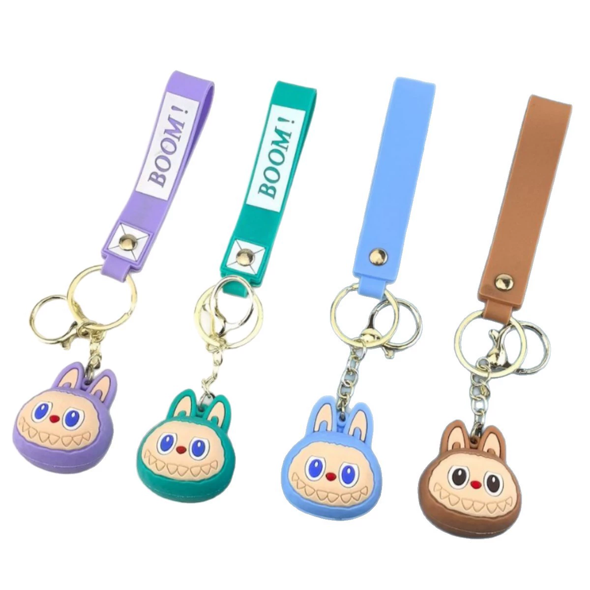 Cute small keychain, doll, pendant PVC, custom-made